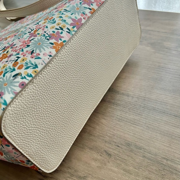 Nanette Lepore Floral Zip Tote - Picture 8 of 13